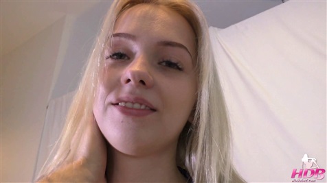 Cute blondie fucked